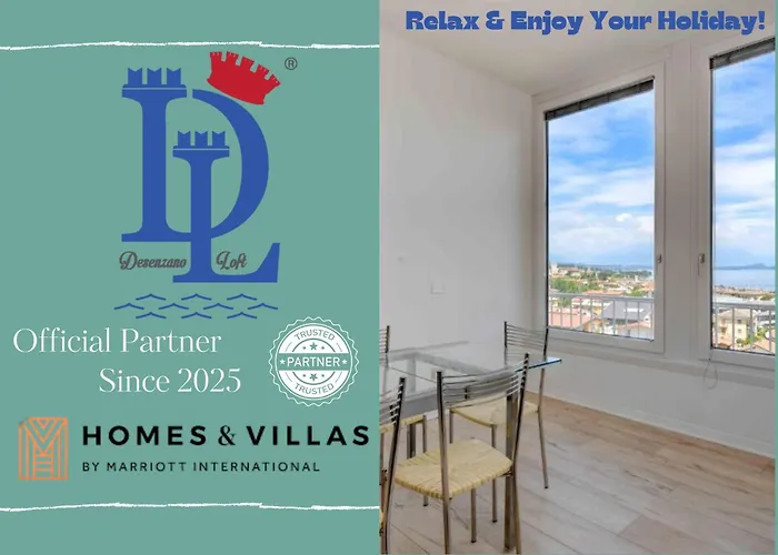 Desenzanoloft Official Partner Marriott Homes & Villas - Window Of Lake Family Apartment With Parking Spot
